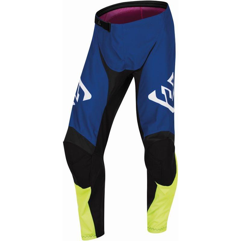 Pantalon Moto Mx Answer Syncron Azul/Rosado-0