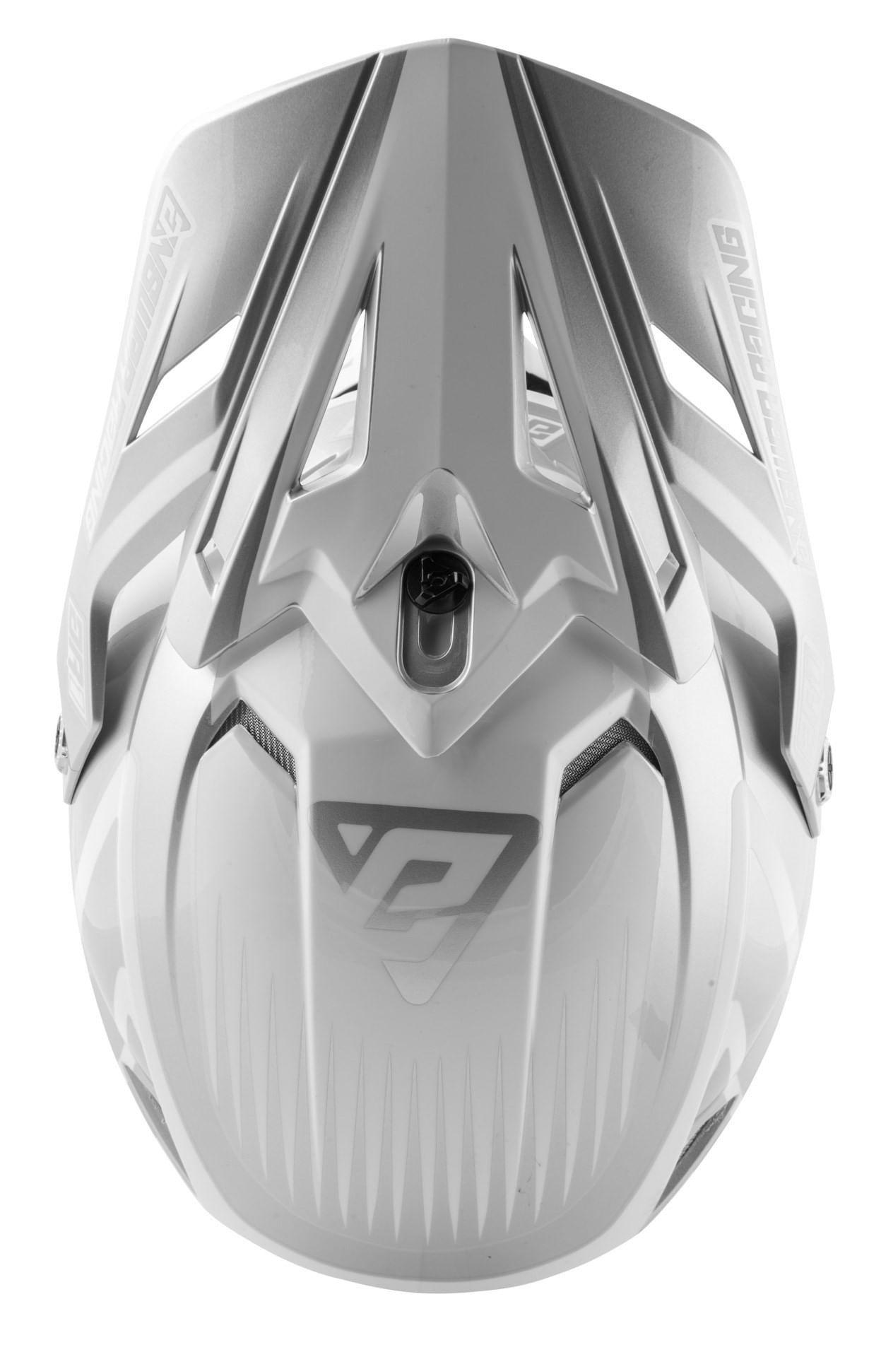 Visera Moto Mx Answer Ar-1 Blanco-0