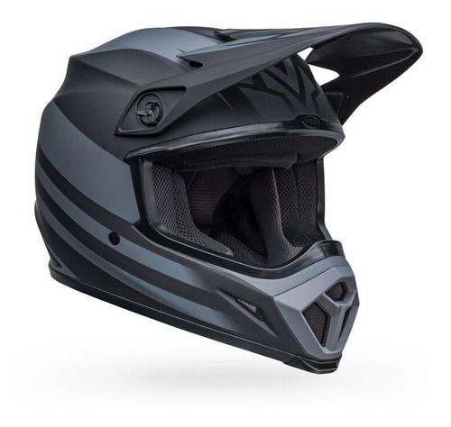 Casco Moto Mx Bell Mx-9 Mips Negro/Gris-0