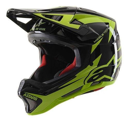 Casco Ciclismo Astars Missile Tech Negro/Amarillo-0