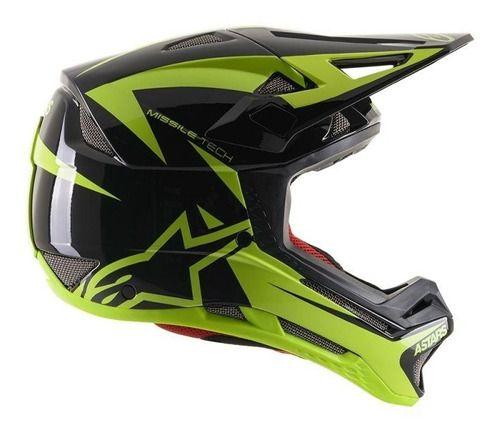 Casco Ciclismo Astars Missile Tech Negro/Amarillo-5