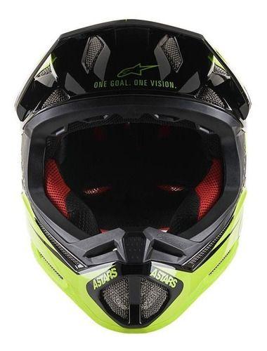 Casco Ciclismo Astars Missile Tech Negro/Amarillo-6