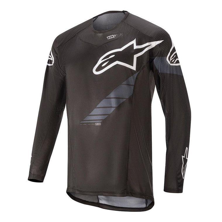 Jersey Ciclismo Astars Techstar M.Larga Negro/Celeste-0