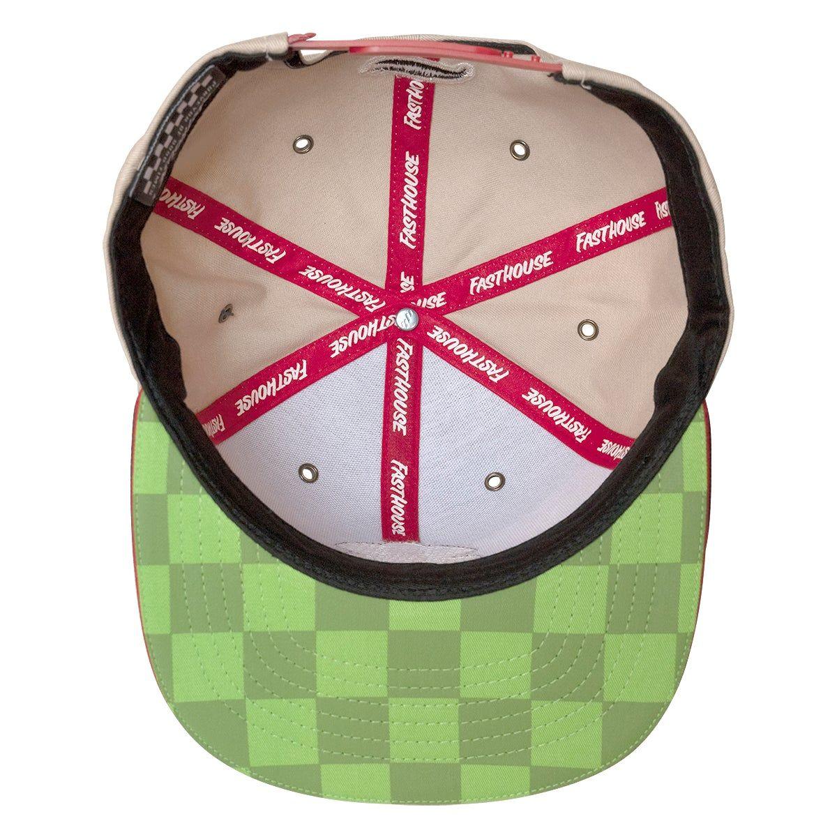 Gorro Fasthouse Dash Hot Wheels Negro/Beige-2