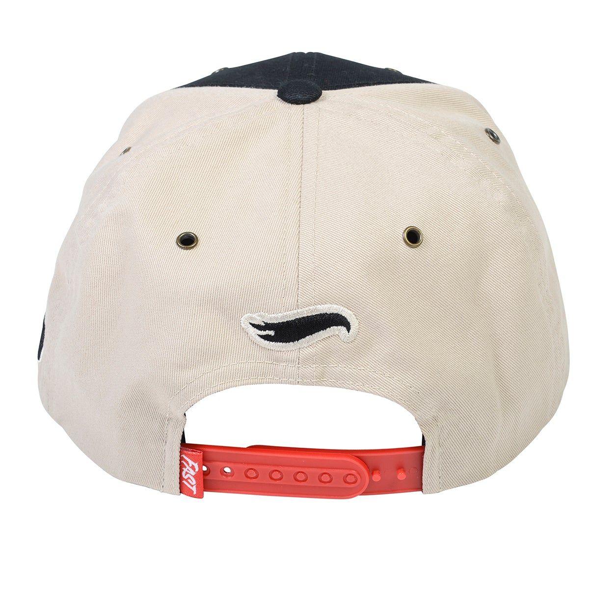 Gorro Fasthouse Dash Hot Wheels Negro/Beige-3