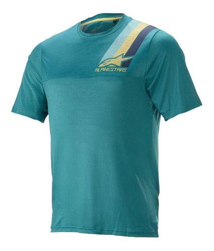 Jersey Ciclismo Alpinestars Alps 4.0 Manga Corta Verde-0