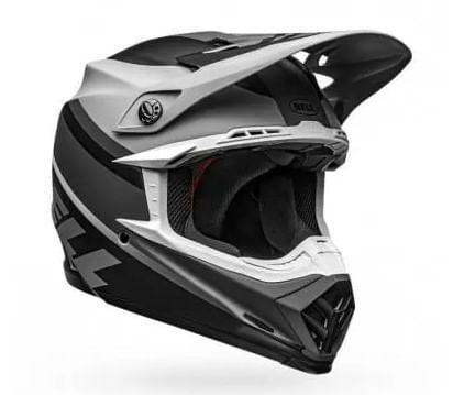 Casco Moto Mx Bell Moto-9 Mips Negro/Blanco-0
