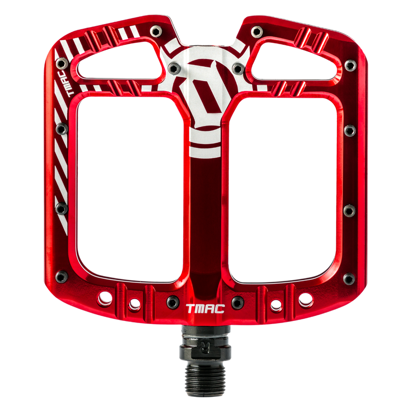 Pedales Ciclismo Deity Tmac Rojo U-0