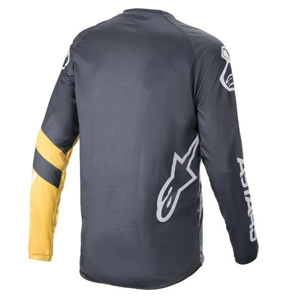 Jersey Ciclismo Astars Racer Manga Larga Celeste/Amarillo-1