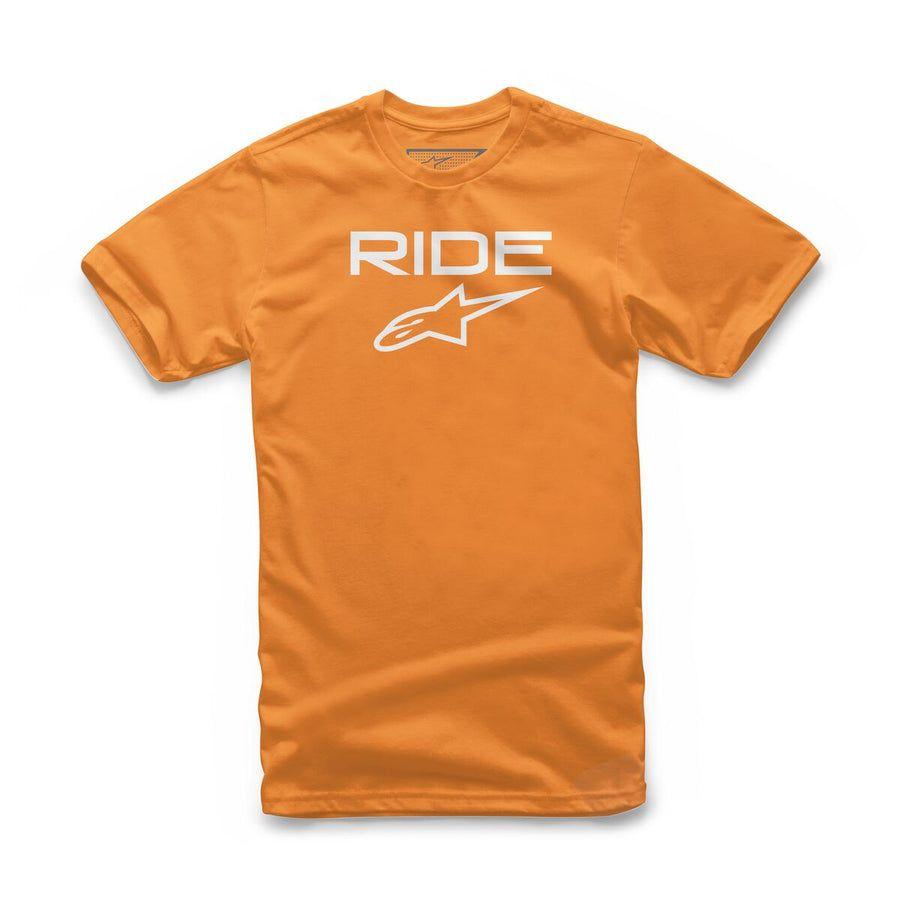 Polera Niño Alpinestars Ride Naranja/Blanco-0