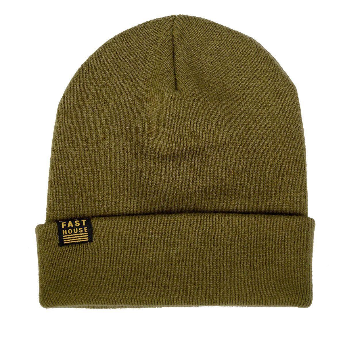 Gorro De Lana Fasthouse Erie Verde-0