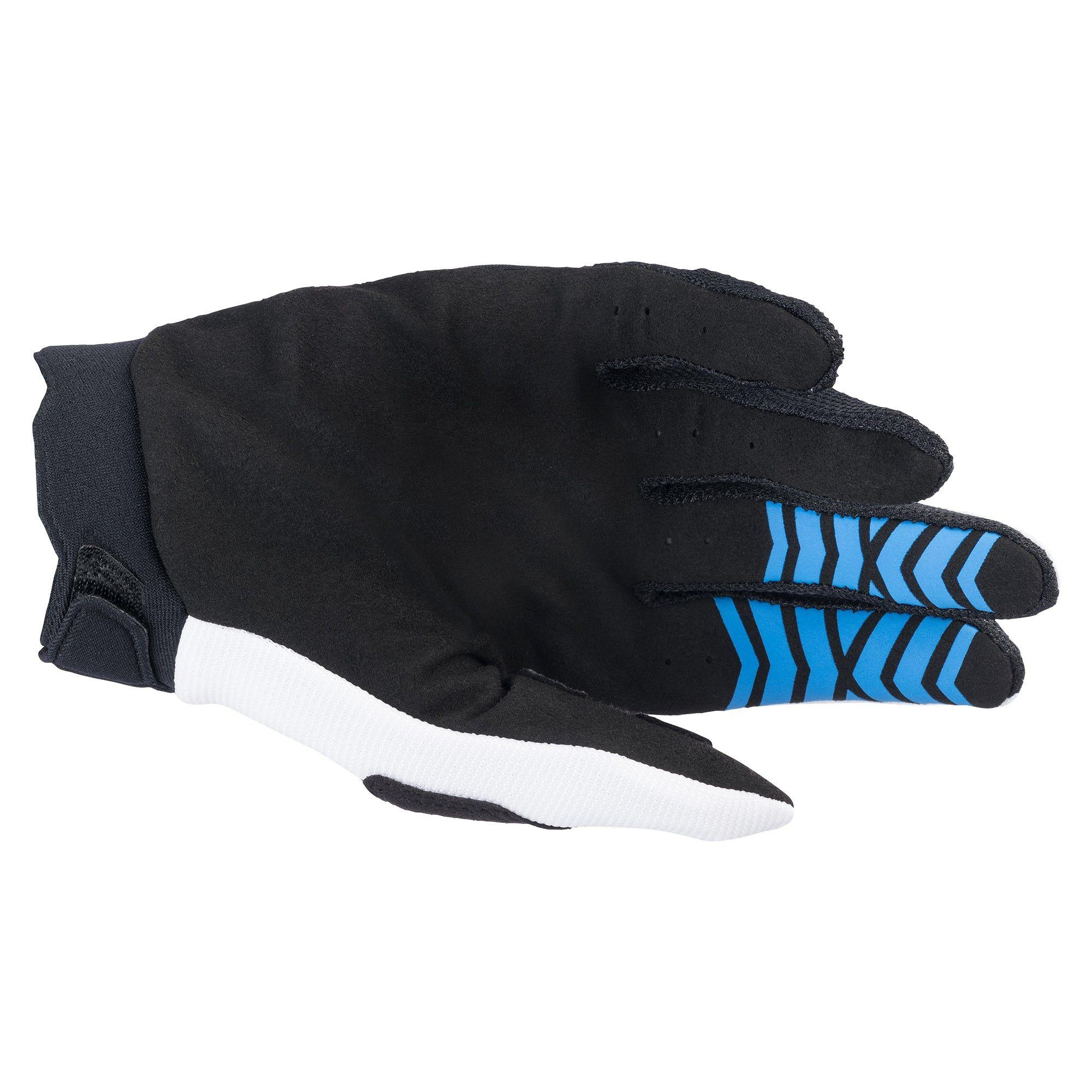 Guantes Ciclismo Astars Freeride Blanco/Celeste-4