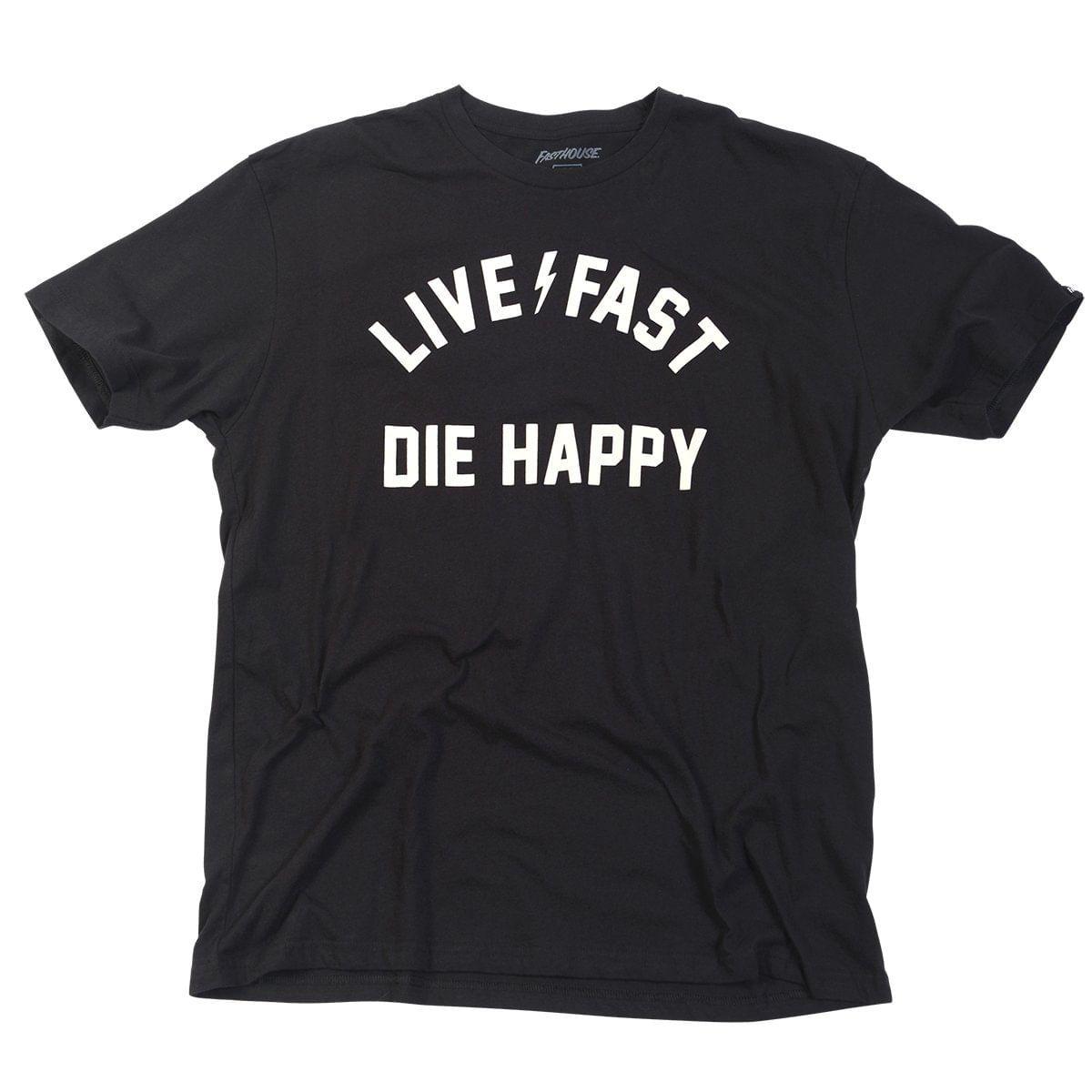 Polera Fasthouse Die Happy Negro-2
