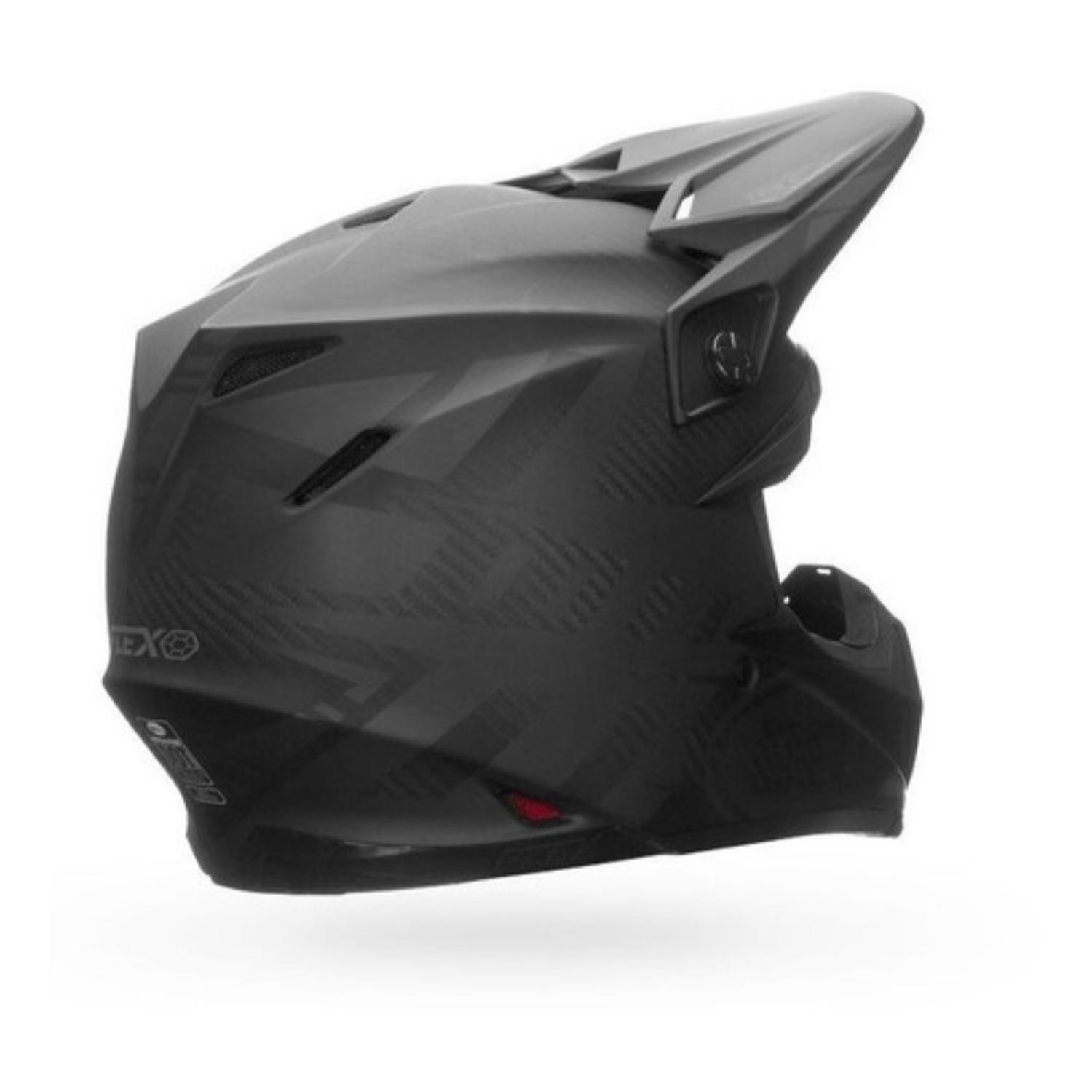 Casco Moto Mx Bell Moto-9 Flex Negro/Matte-1