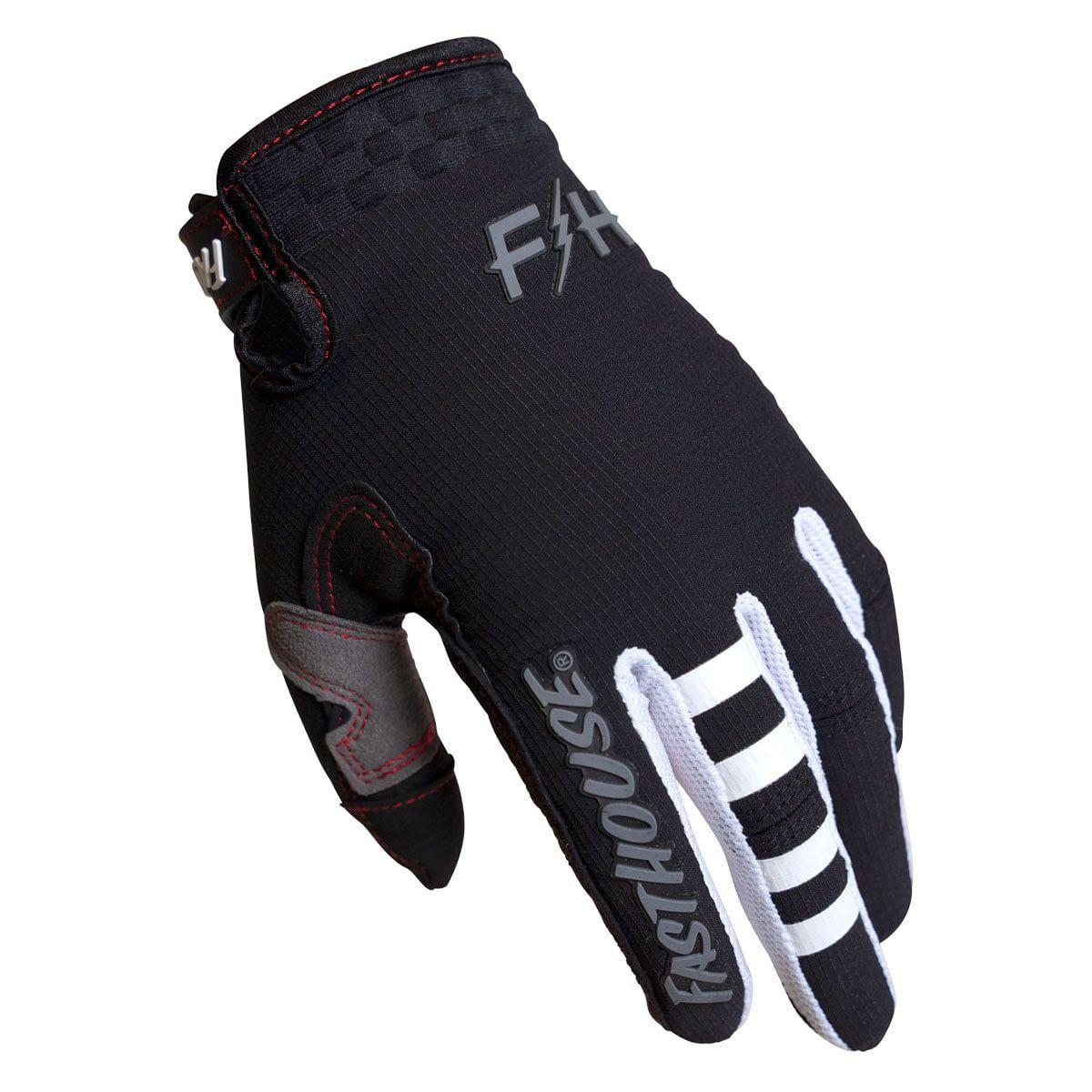 Guantes Moto Mx Fasthouse Elrod Negro 2-2