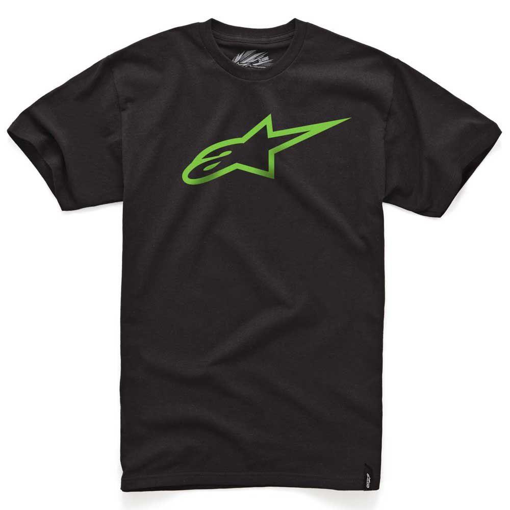 Polera  Alpinestars Ageless Negro/Verde-0