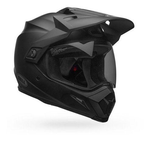 Casco Moto Calle Bell Mx-9 Adventure Negro-6