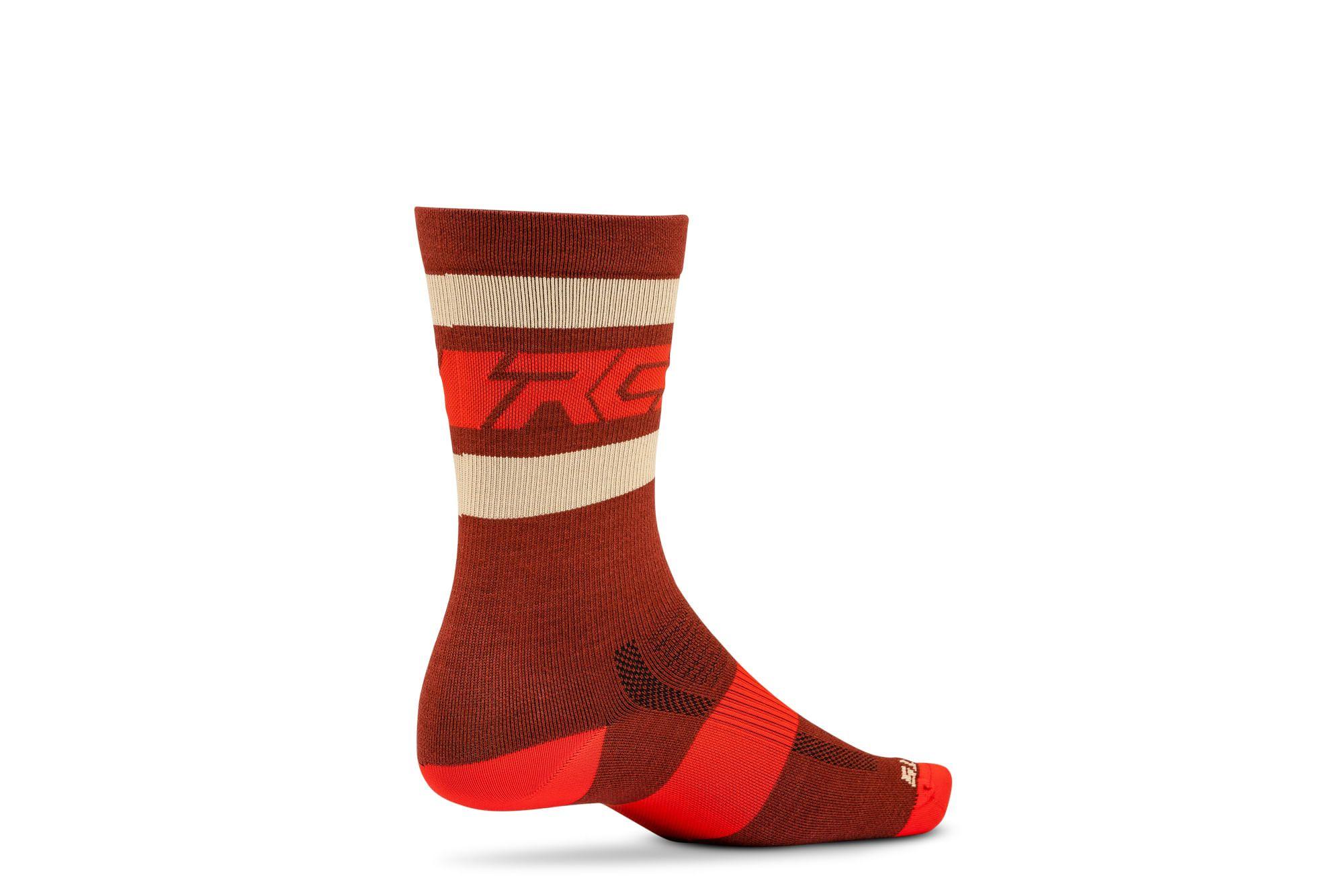Calcetines Bike Ride Concepts Fifty/Fifty Rojo-0