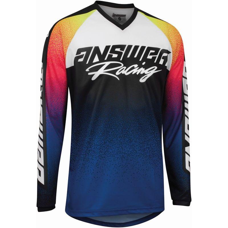 Jersey Moto Mx Answer Syncron Rosado-0