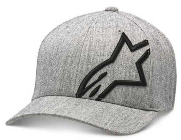 Gorro  Alpinestars Curved Gris/Negro-0