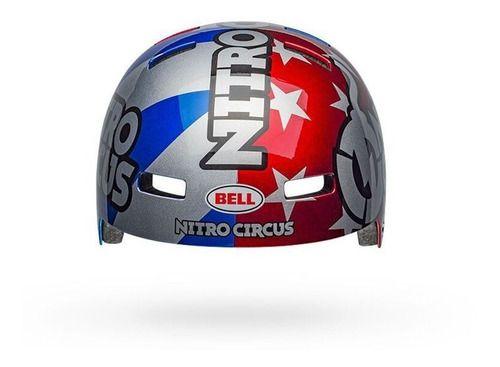 Casco Ciclismo Bell Local Rojo/Gris/Azul-6