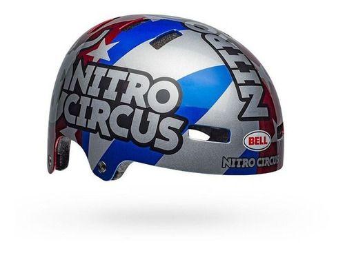 Casco Ciclismo Bell Local Rojo/Gris/Azul-7