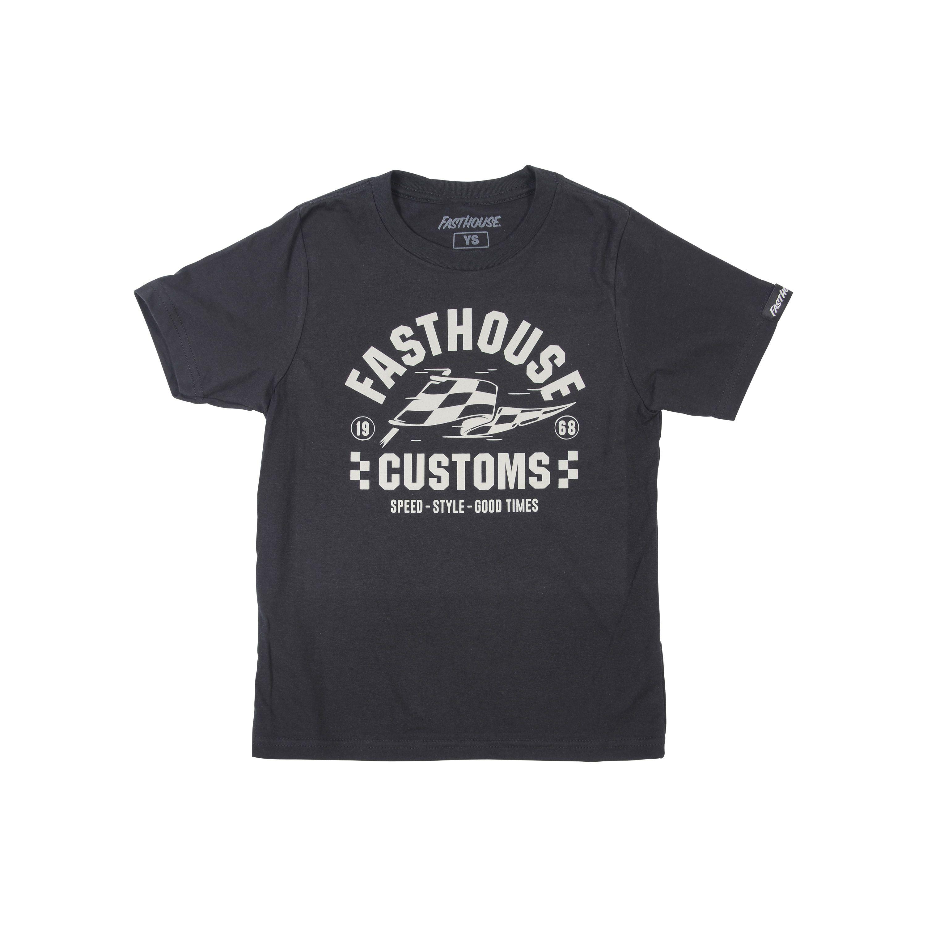 Polera Fasthouse Sprinter Negro-2