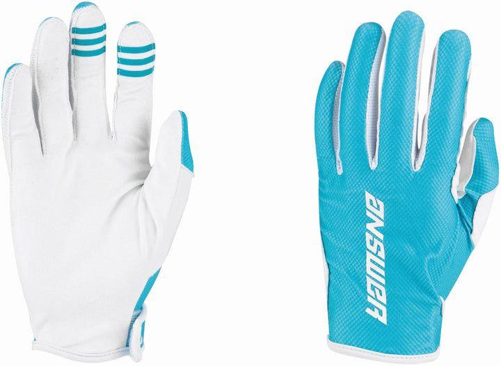 Guantes Moto Mx Niño Answer Ascent Celeste-1