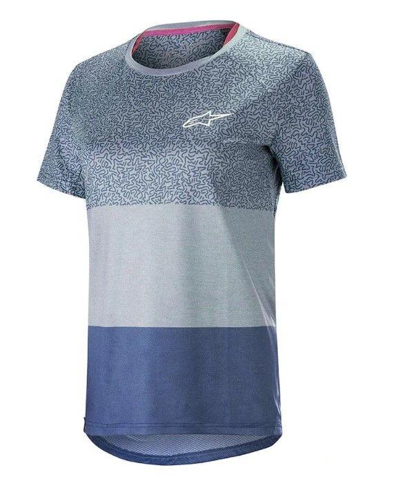 Jersey Bike Mujer Astars St. Alps 8.0 Manga Corta Azul-0