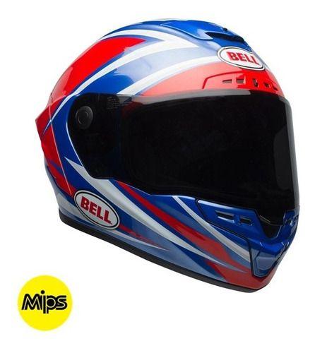 Casco Moto Calle Bell Star Mips Rojo/Azul - S-3