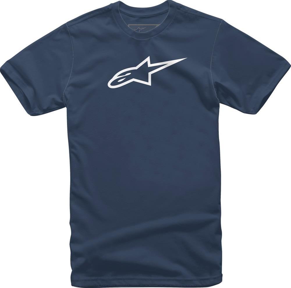 Polera Alpinestars Ageless Classic Azul/Blanco-0