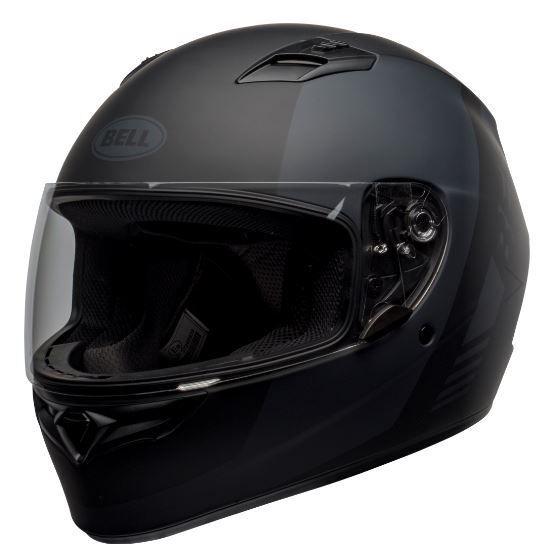 Casco Moto Calle Bell Qualifier Trpk Negro/Gris-0