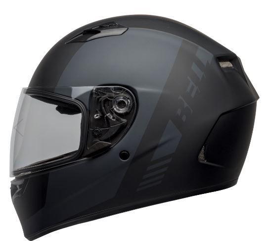 Casco Moto Calle Bell Qualifier Trpk Negro/Gris-1