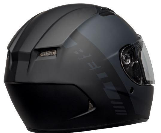 Casco Moto Calle Bell Qualifier Trpk Negro/Gris-4