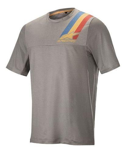 Jersey Ciclismo  Alps 4.0 Manga Corta Gris/Azul-0