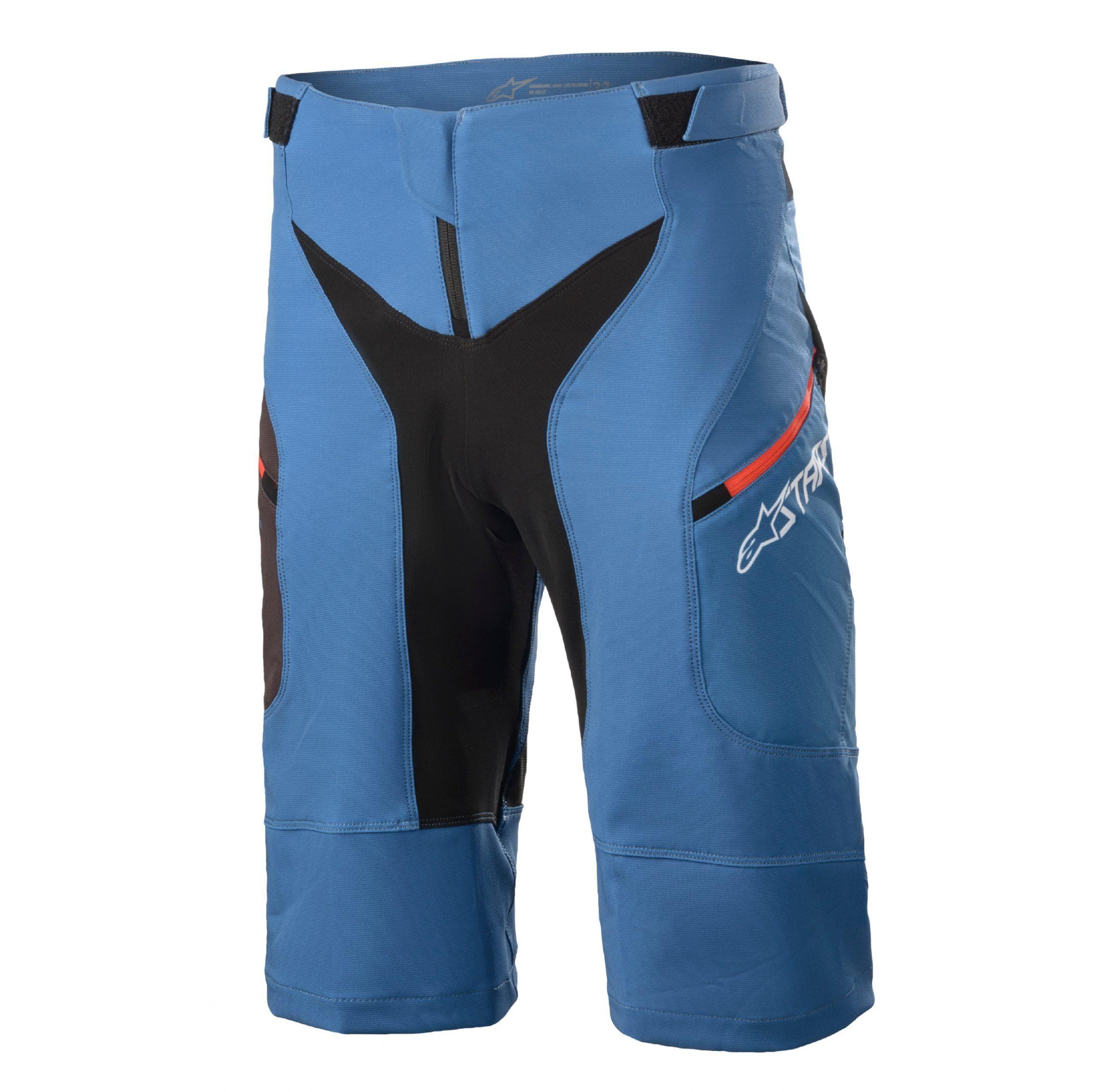 Short Ciclismo Alpinestars Drop 8.0 Azul/Rojo-0