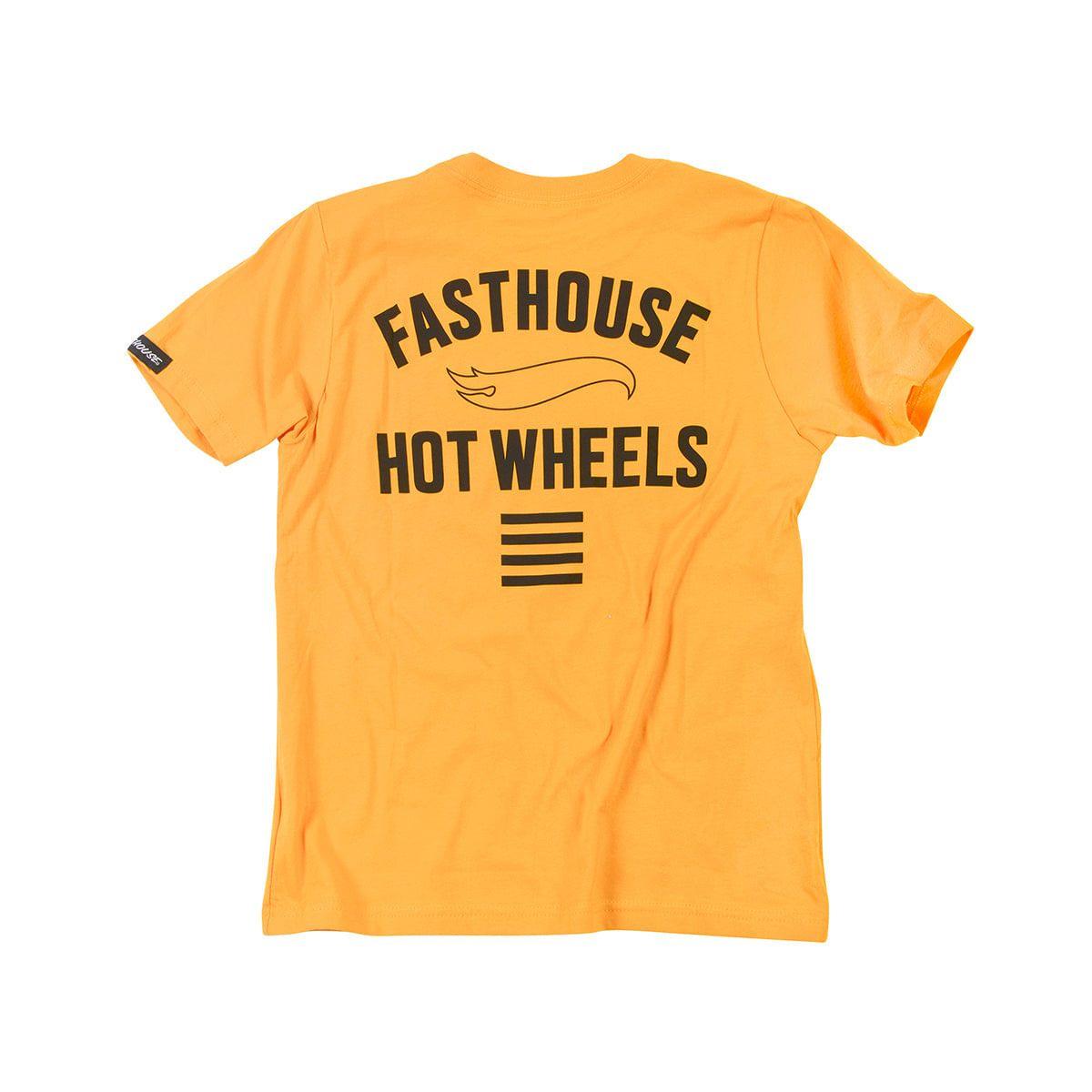 Polera Fasthouse Major Hot Wheels Dorado-3