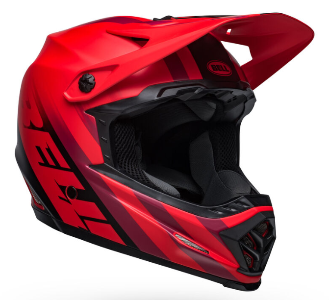Casco Ciclismo Bell Full 9 Rojo/Negro-0