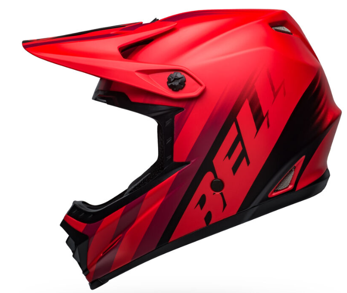 Casco Ciclismo Bell Full 9 Rojo/Negro-1