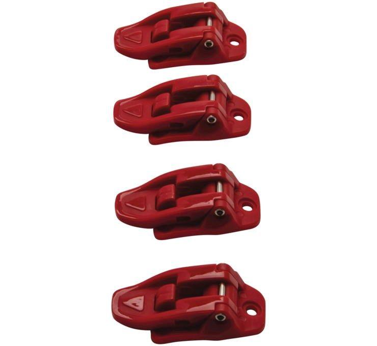 Correa De Botas Moto Mx Niño Answer Ar-1 Rojo-0