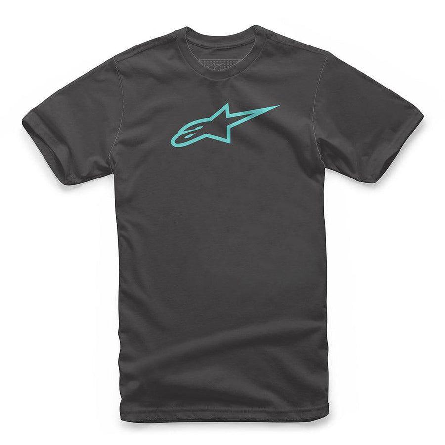 Polera Alpinestars Ageless Negro/Celeste-0