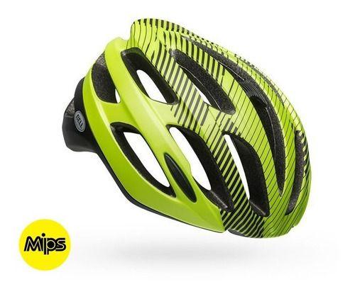 Casco Ciclismo Bell Falcon Amarillo/Fluor-4