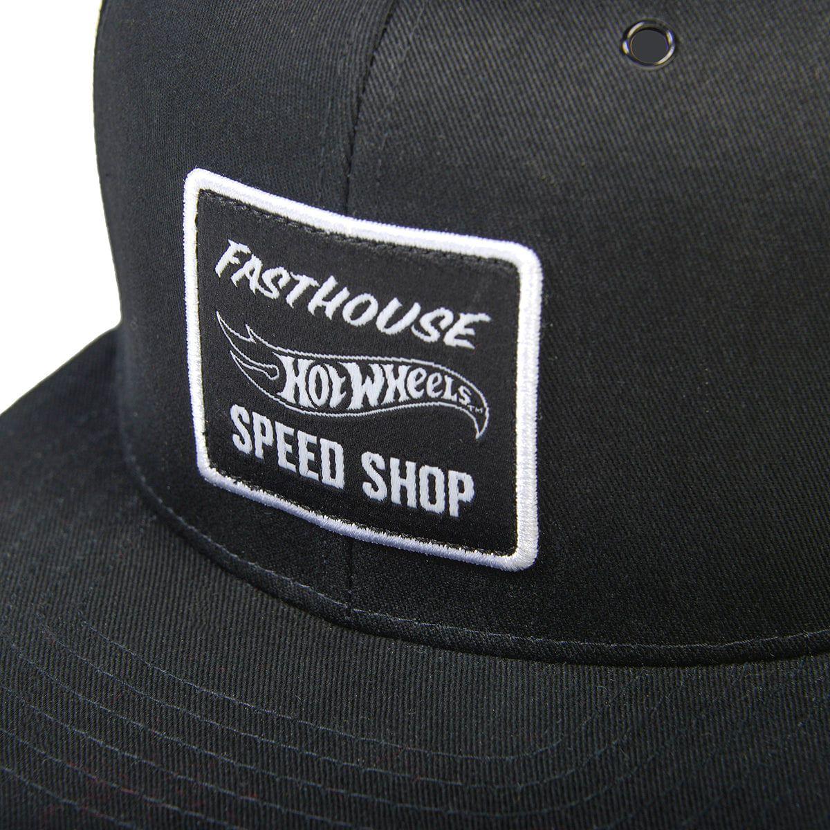 Gorro Fasthouse Staging Hot Wheels Negro/Blanco 2-4