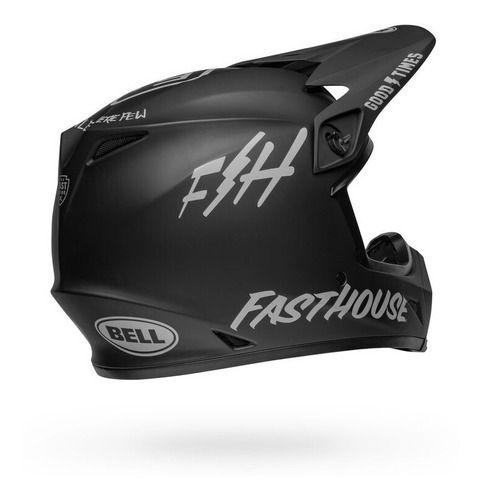 Casco Moto Mx Fasthouse Mx-9 Mips Negro/Blanco-3