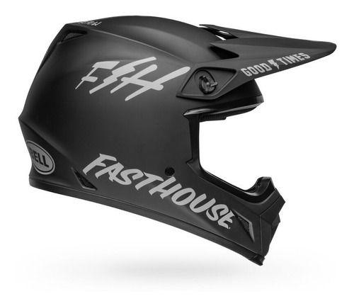 Casco Moto Mx Fasthouse Mx-9 Mips Negro/Blanco-4
