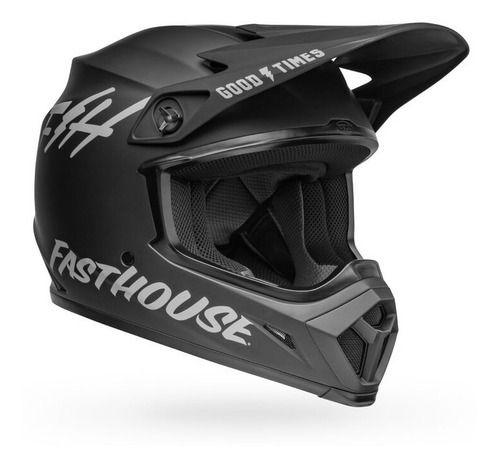Casco Moto Mx Fasthouse Mx-9 Mips Negro/Blanco-5