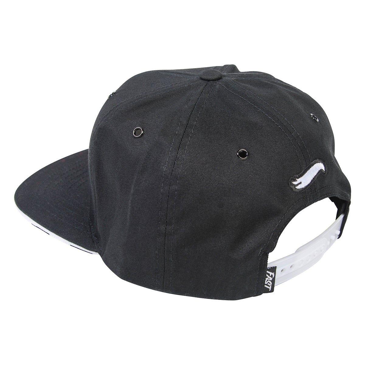Gorro Fasthouse Staging Hot Wheels Negro/Blanco-2