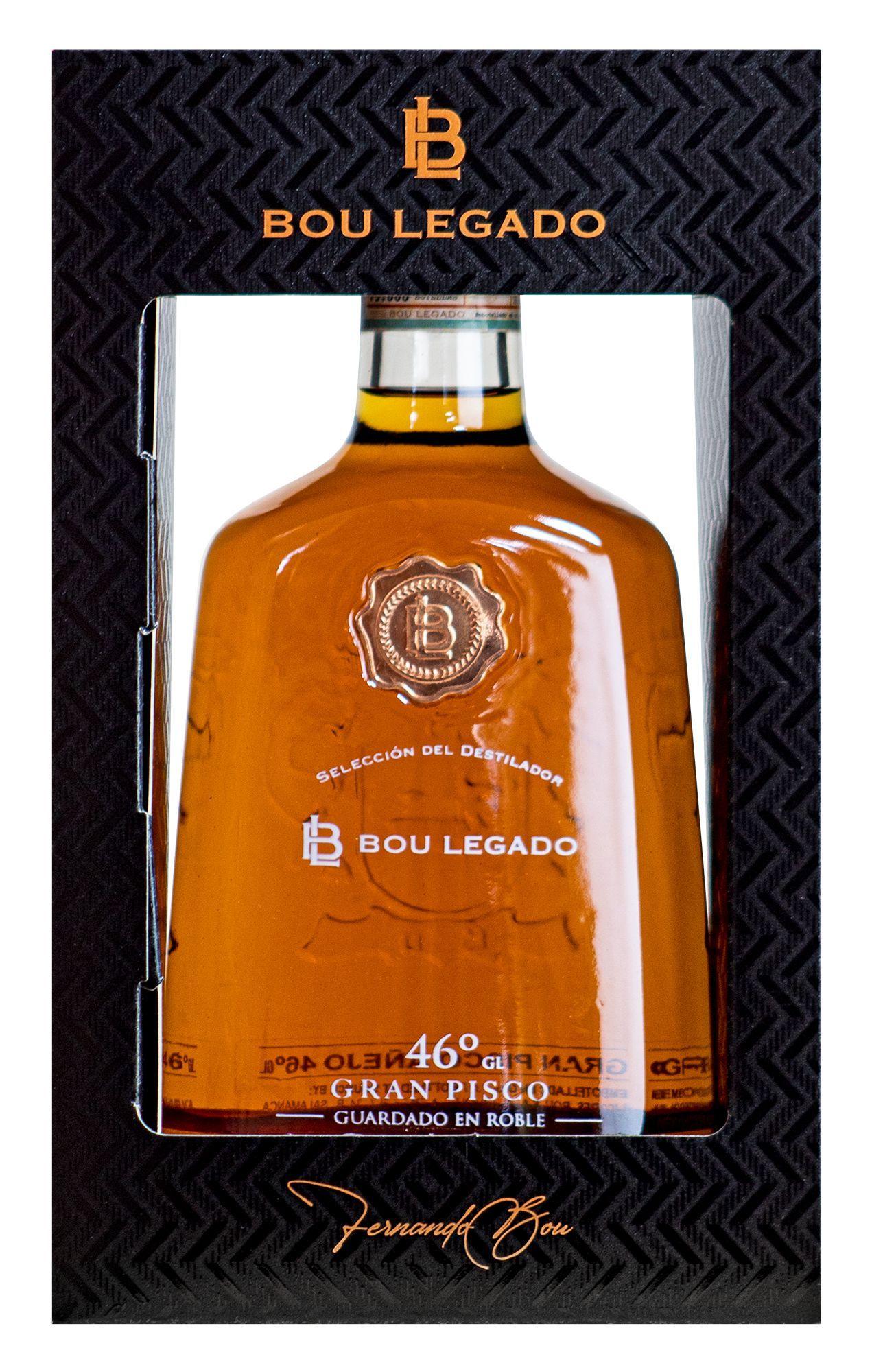 GRAN PISCO BOU LEGADO 46º SELECCIÓN DEL DESTILADOR-0