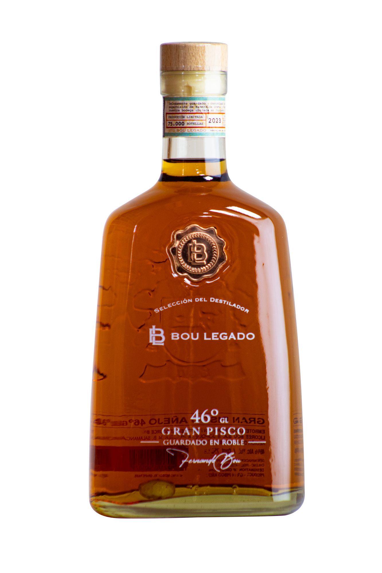 GRAN PISCO BOU LEGADO 46º SELECCIÓN DEL DESTILADOR-1