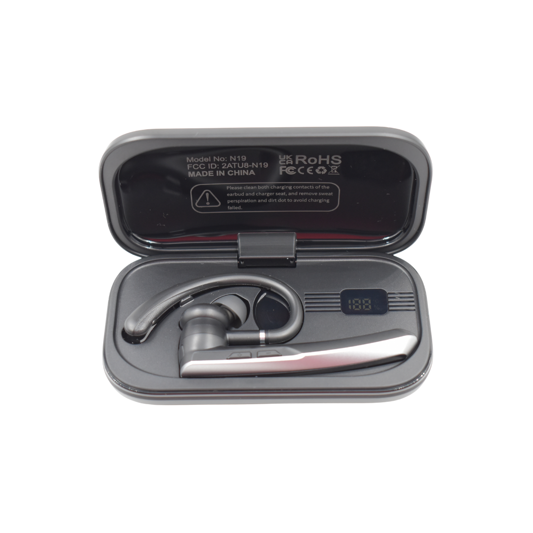 Auricular Bluetooth Manos Libres N19 Micr fono con Cancelaci n de Ruido para Conducir y Oficina-1